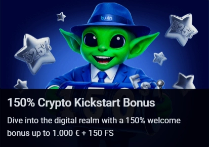 Twin Casino Australia - Crypto Kickstart Bonus